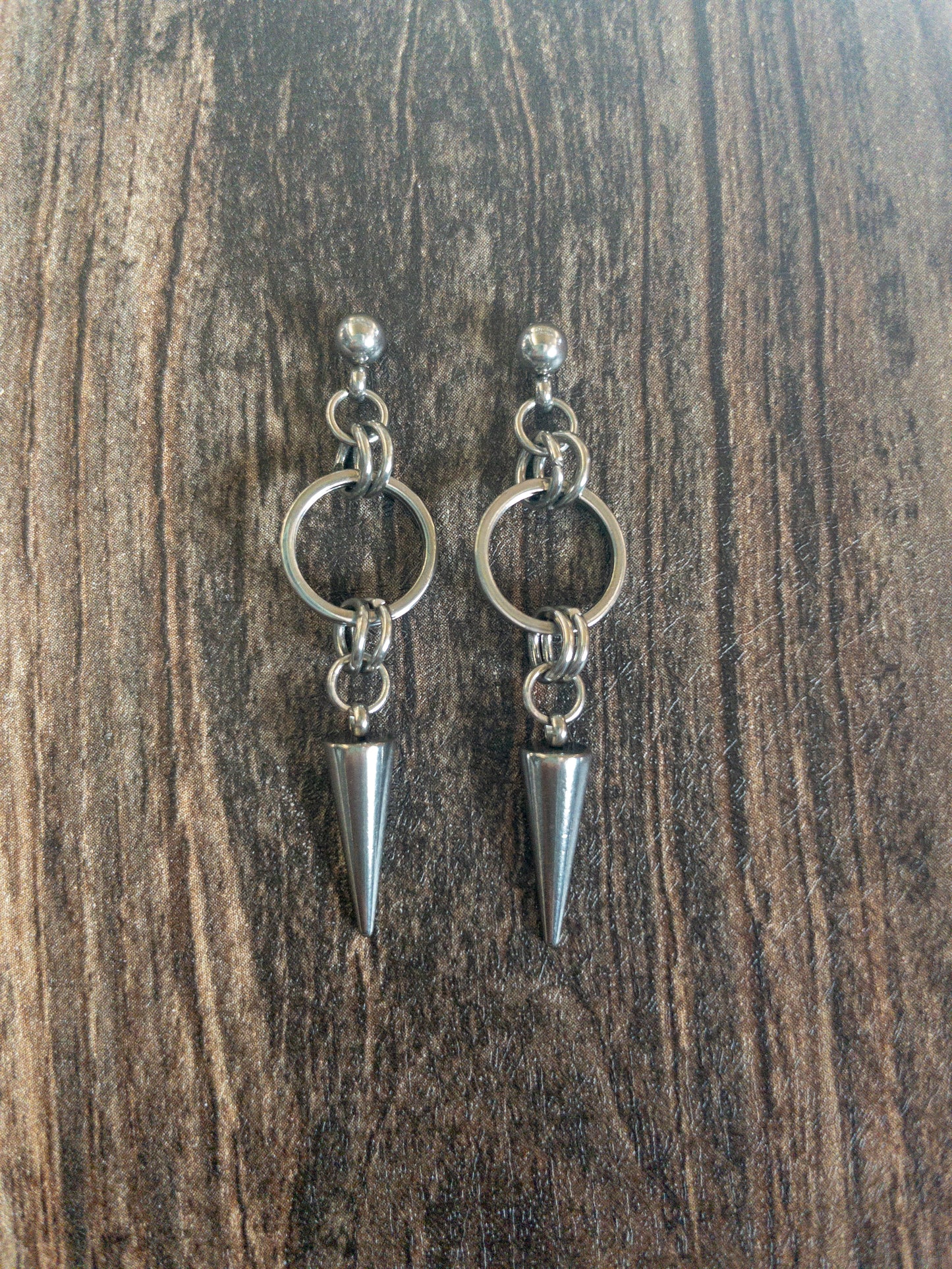 stainless steel earrings